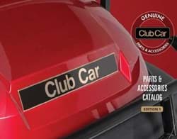 Picture of Club Car parts and accessories catalog