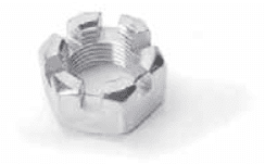 Picture of 3/4-16 SLOTTED HEX NUT